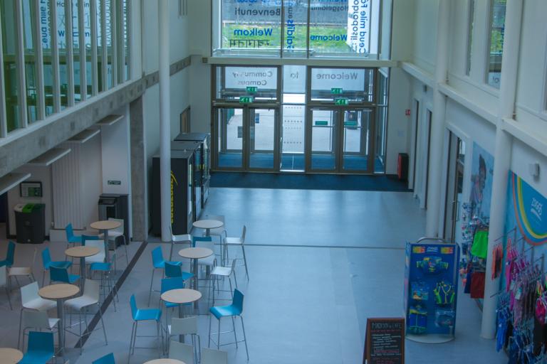 Forfar Community Campus atrium