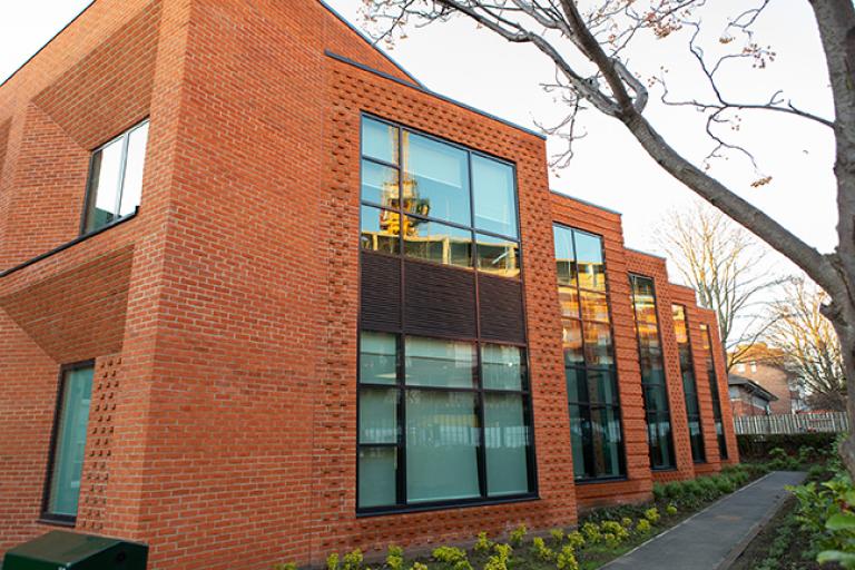 Royal Grammar School Arts and Maths Teaching Block - external