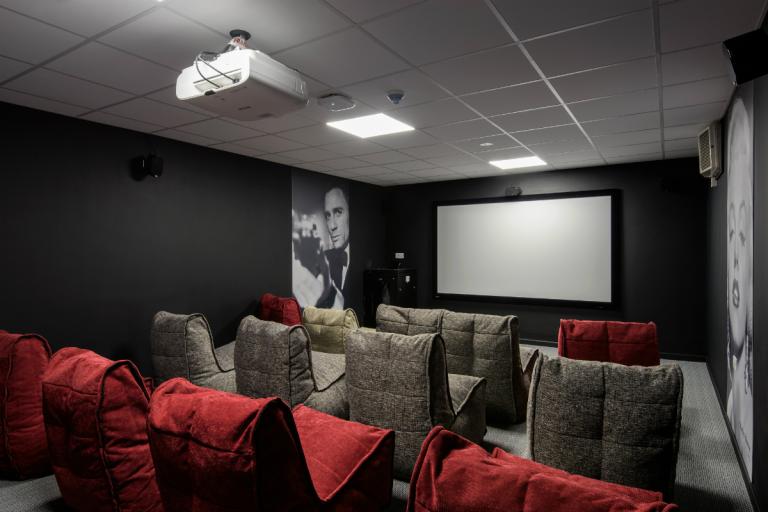 Samuel Tuke apartments cinema room
