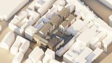 Robertson Property Limited submit planning for South Street development - axonometric artist impression.