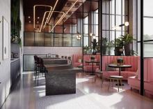Robertson construction Hillside House student accommodation Dart Square Sheffield booths