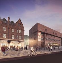 An artist's impression of the refurbished Edinburgh College of Art.