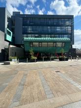 University of Sheffield ICOSS building exterior following recladding works