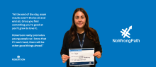 No wrong path: Skye, from college to HR Administrator