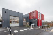 Blackley Fire Station, external view Greater Manchester Fire & Rescue Service