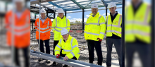 Oban Business Park steel signing
