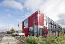Fire station exterior