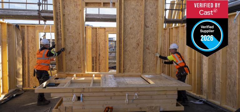 Robertson Timber Engineering achieves Verified by Cast status
