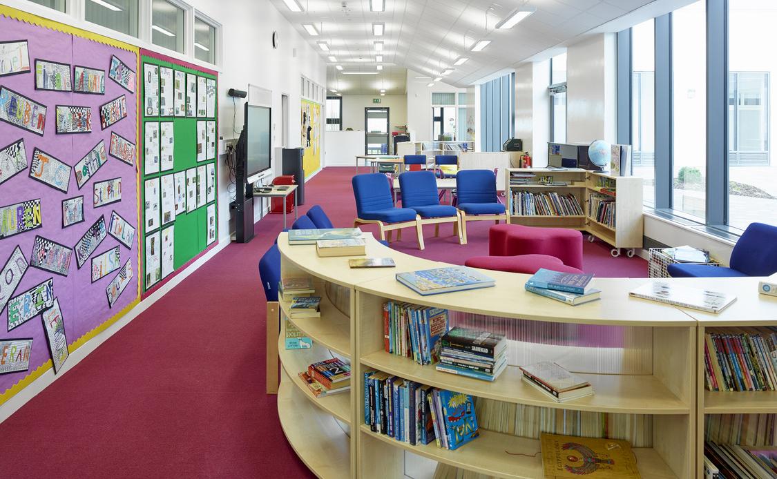 North Uist school view of classroom