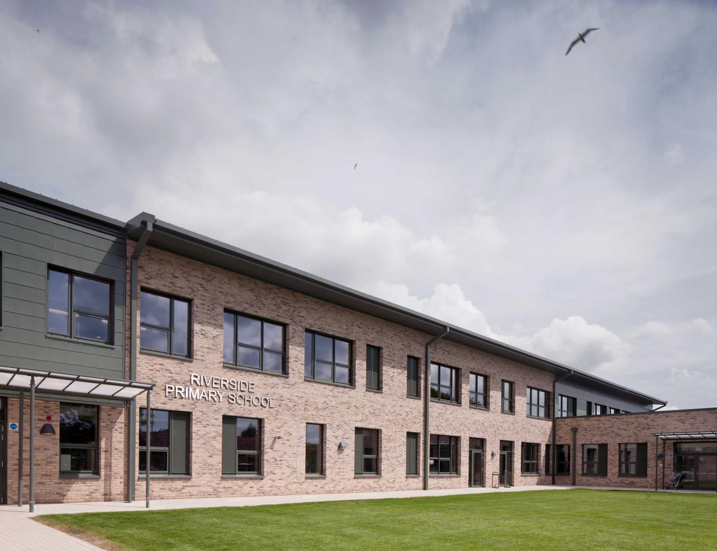 Riverside Primary School in Perth, one of the first Passivhaus schools in Scotland