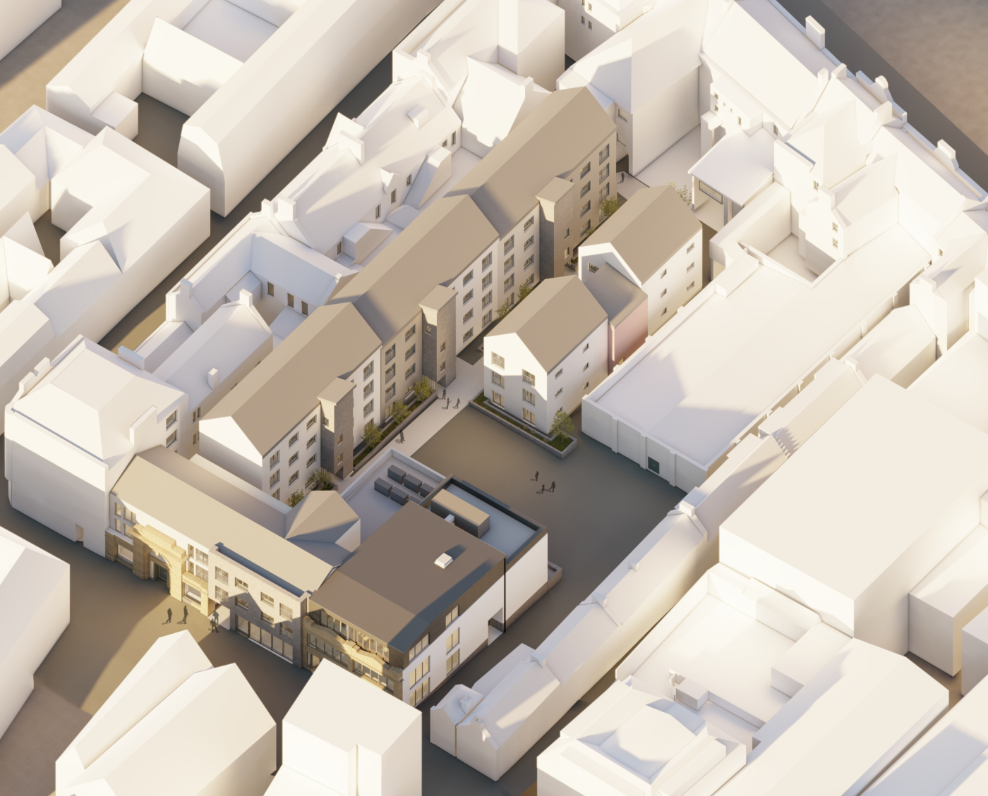 Regeneration of Elgin's South Street, part of the Elgin City Centre Masterplan 