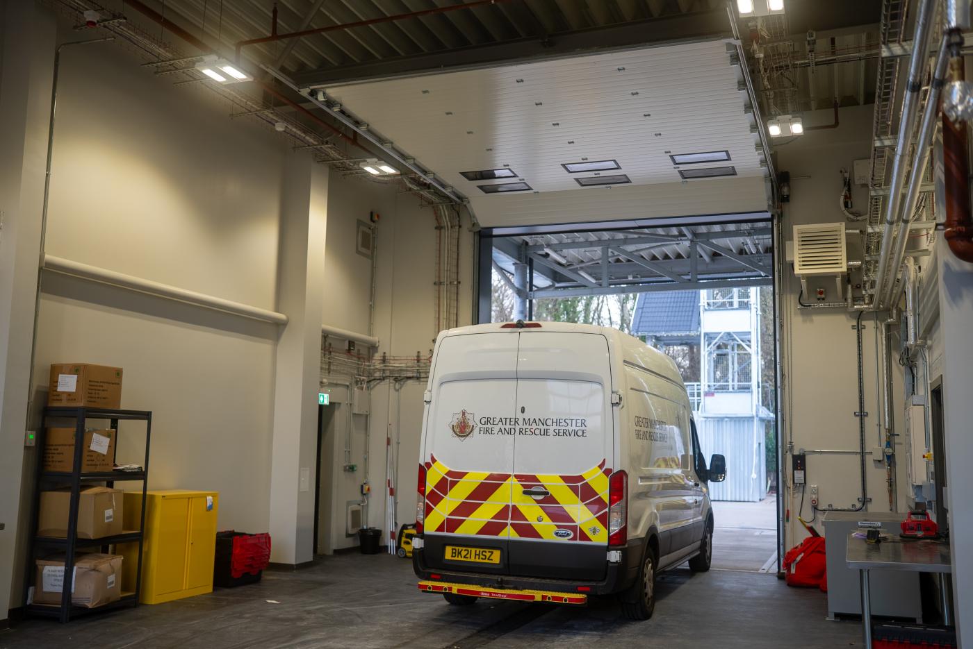 Interior of Blackley Community Fire Station