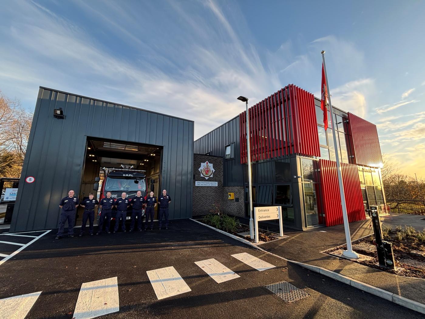 Station Crew at Blackley Fire Station, delivered by Robertson