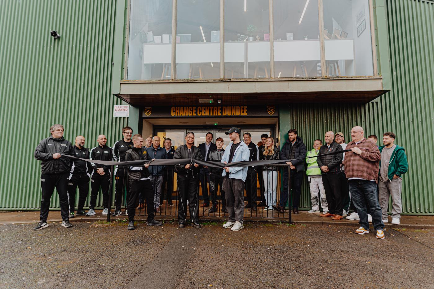 doof Studios Launch Event, project supported by Robertson Construction Tayside