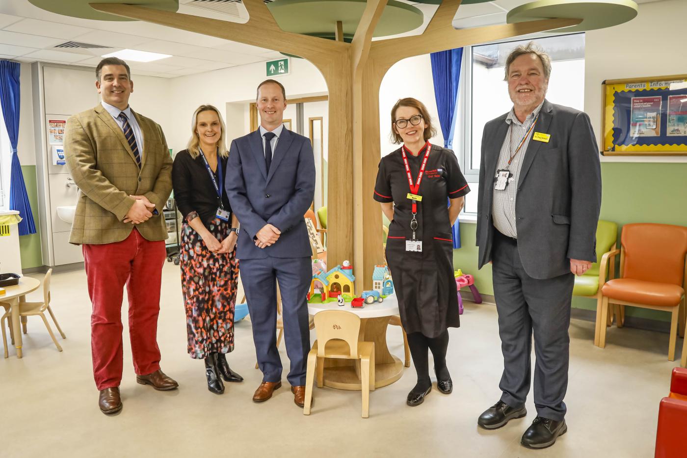 Gateshead Health NHS Foundation Trust has officially opened two newly-redeveloped services at Queen Elizabeth Hospital, both delivered by Robertson Construction North East.