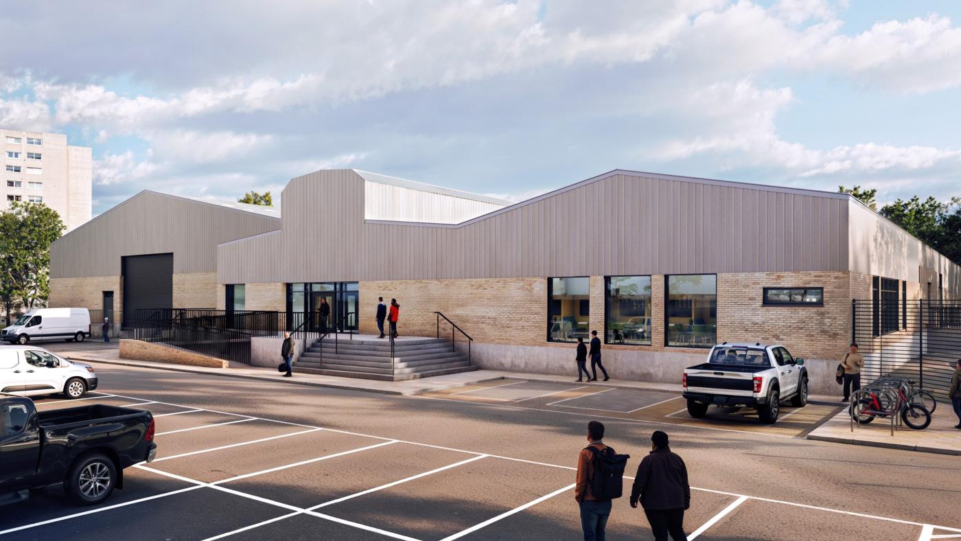 Artist impression of Lock 16, being delivered by Robertson for Scottish Canals