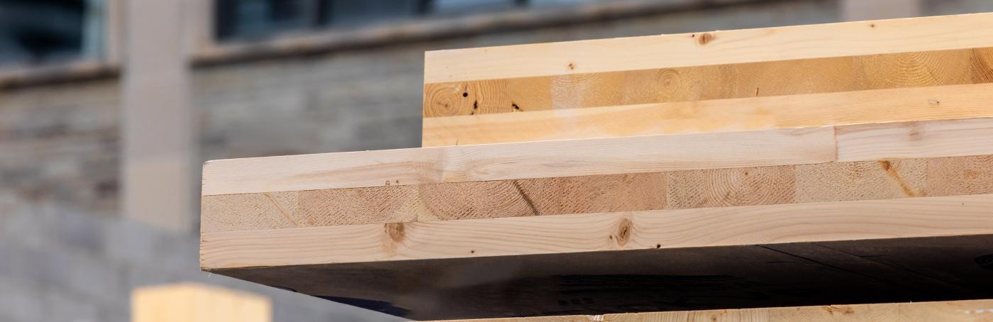 Cross laminated timber panels