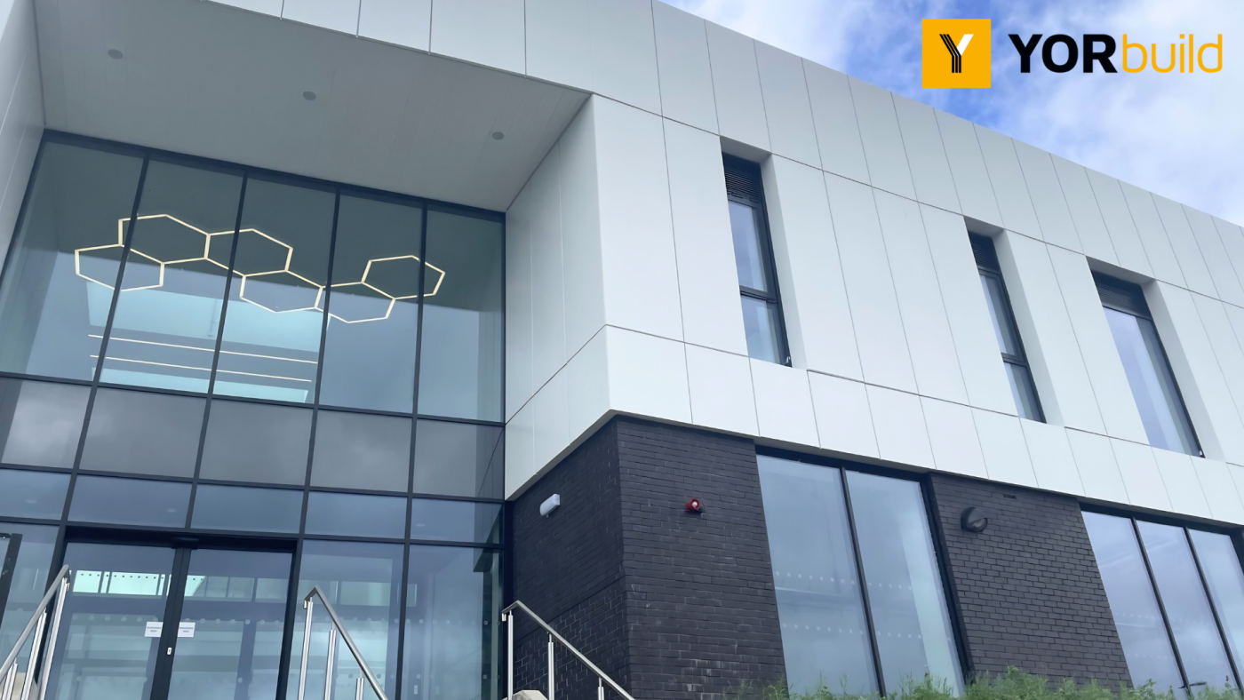 Advanced Engineering & Life Sciences building at Chesterfield College, delivered by Robertson through YORbuild