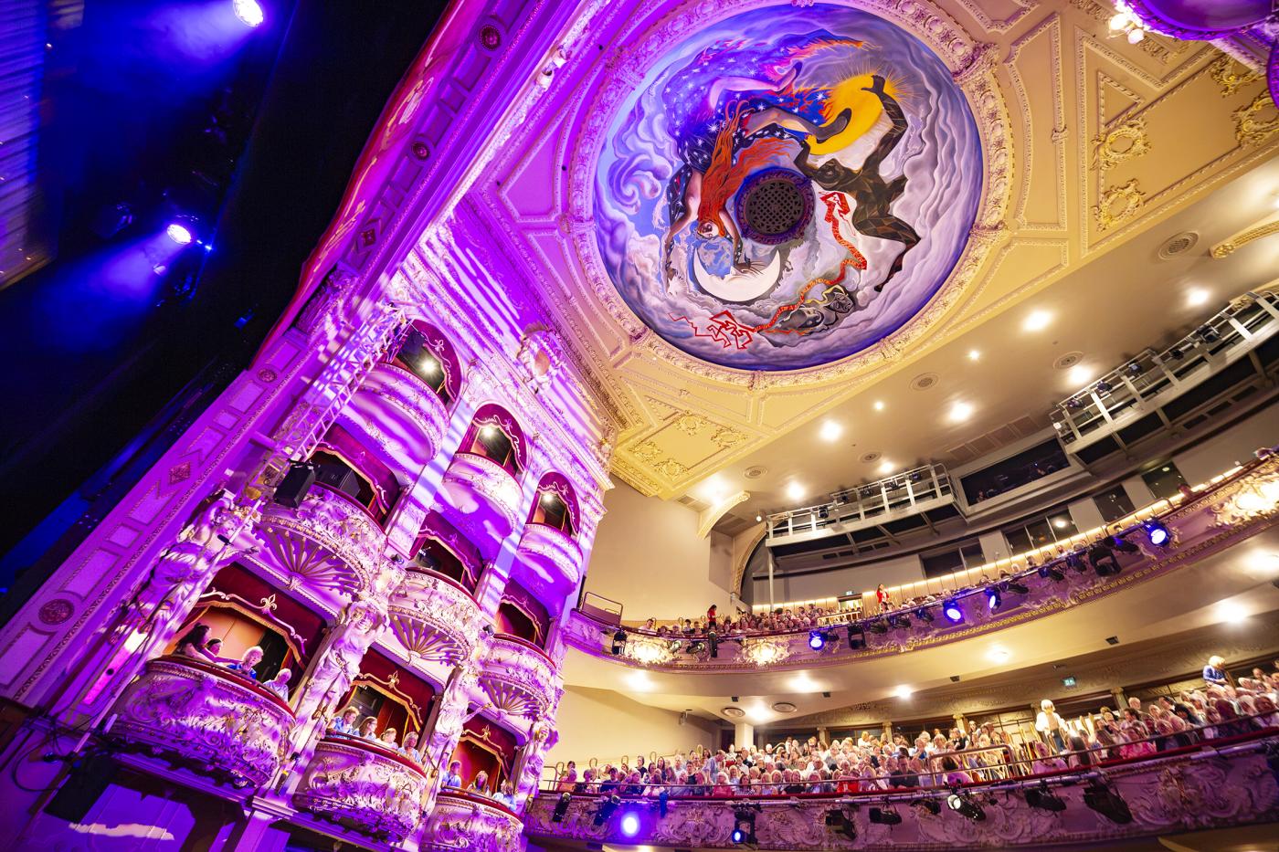 Main auditorium at the refurbished King's Theatre, delivered by Robertson