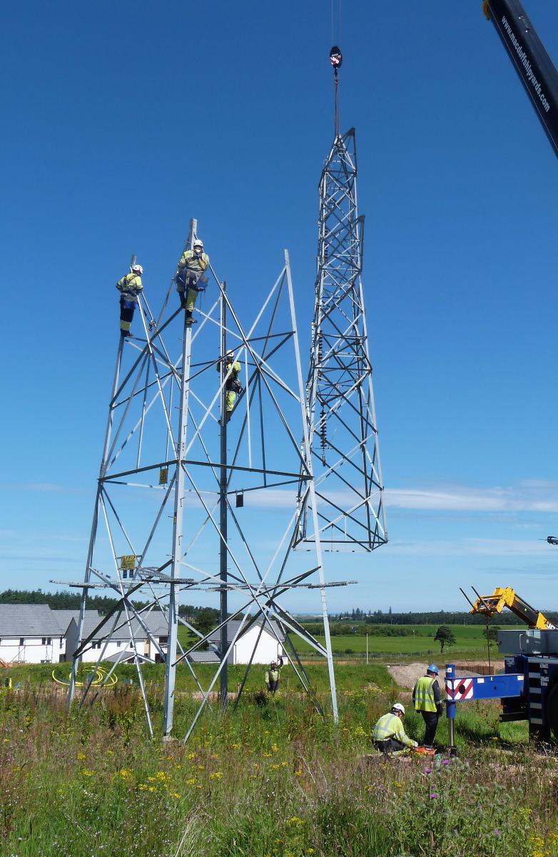  Elgin pylons removed