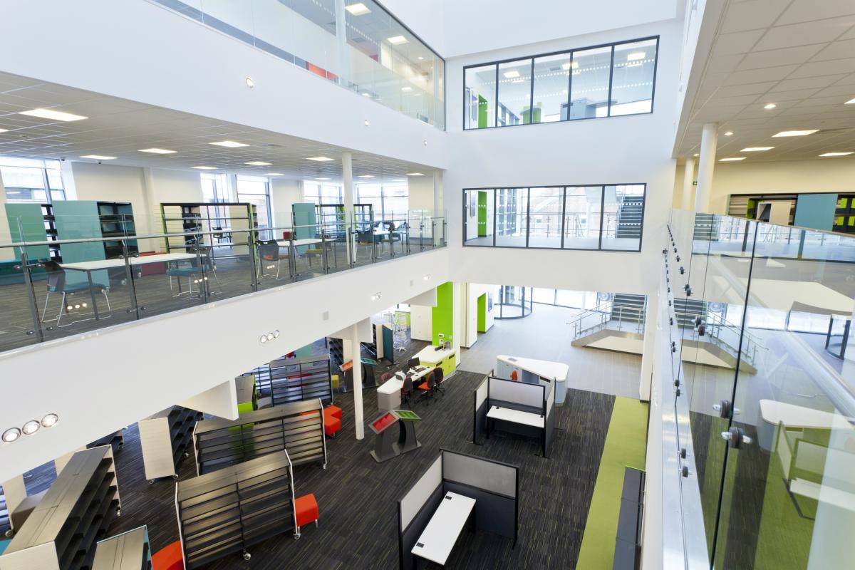  Whitley Bay Customer First Centre atrium