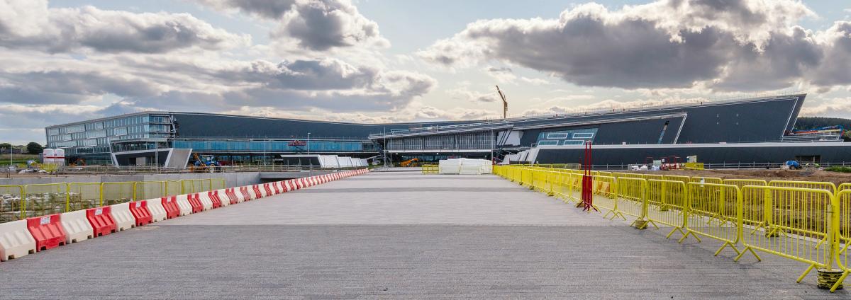 TECA The Event Complex Aberdeen AECC Aberdeen Exhibition and Conference Centre construction progress