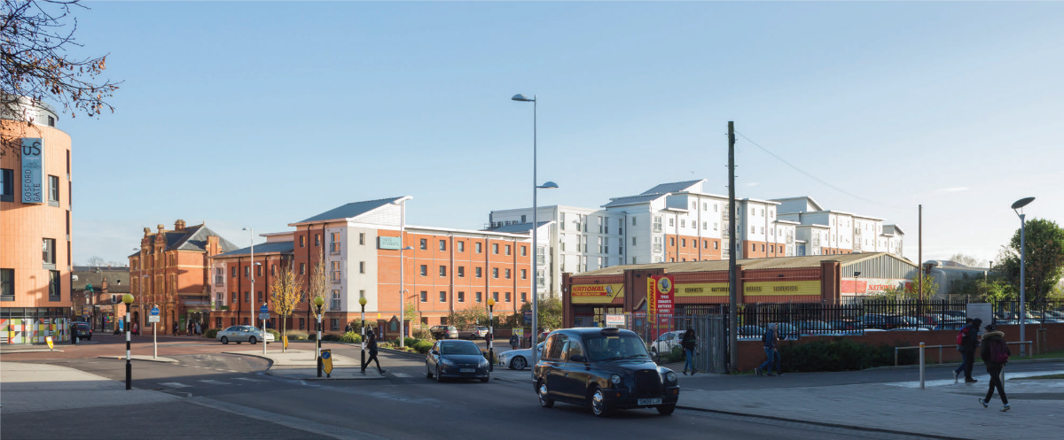 Main contractor for student accommodation in Coventry