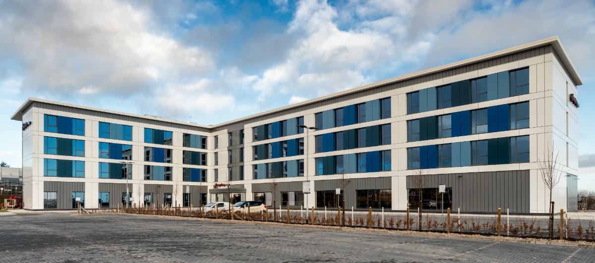 Hampton by Hilton D2 Dyce modular hotel construction