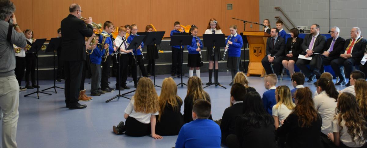  Sidlaw View Primary School opening ceremony