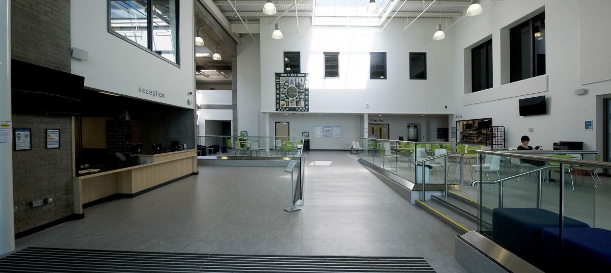 Brechin Community Campus atrium