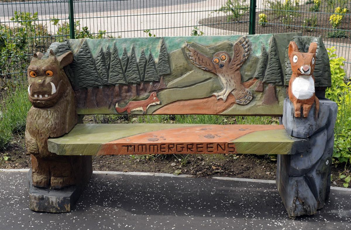  Timmergreens Primary Gruffalo bench
