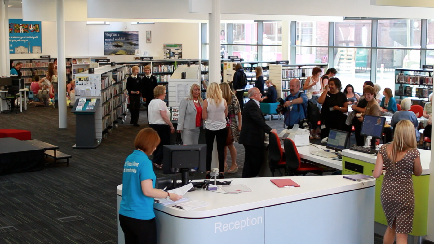  Whitley Bay Customer First Centre library