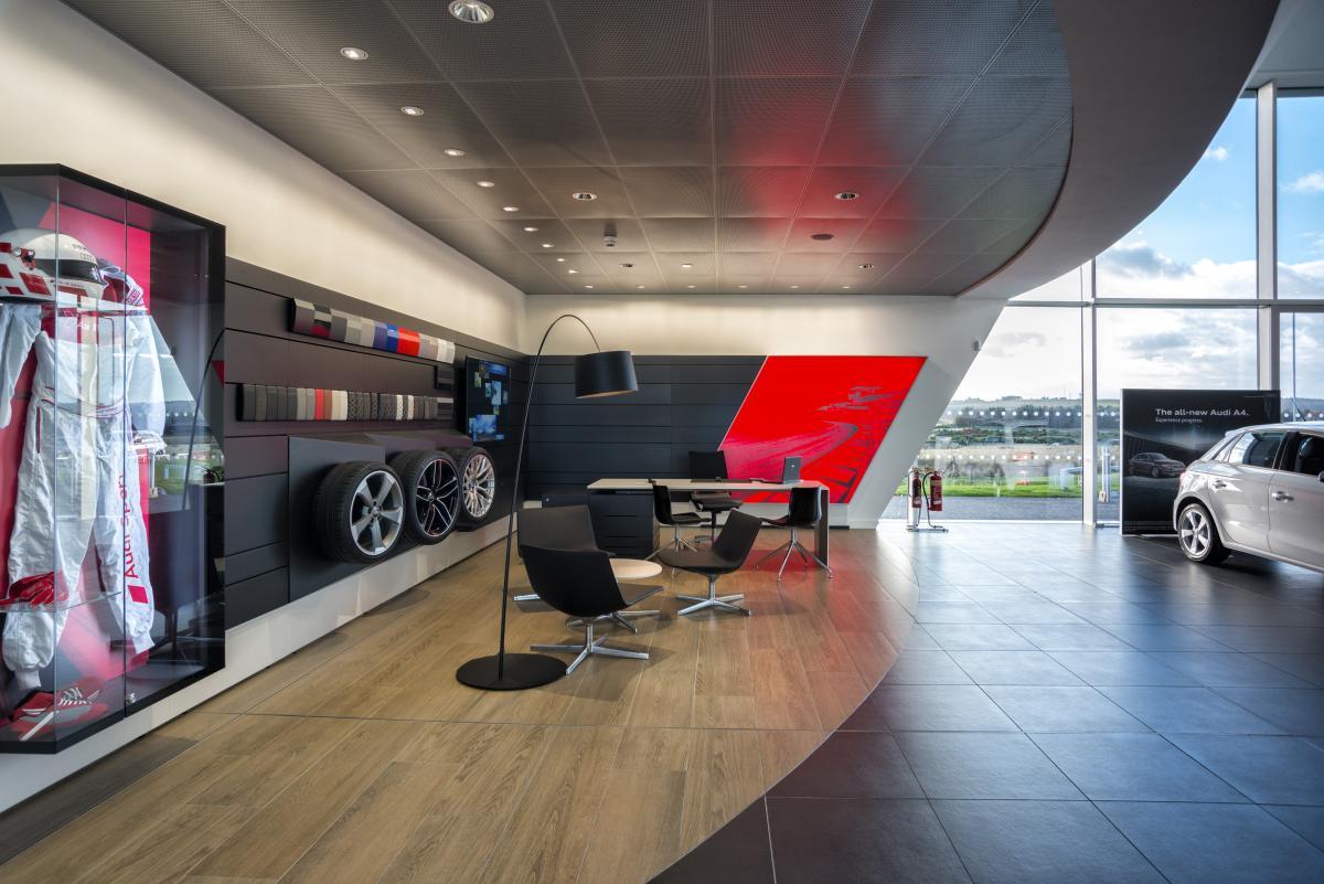 Audi dealership, Aberdeen sales area