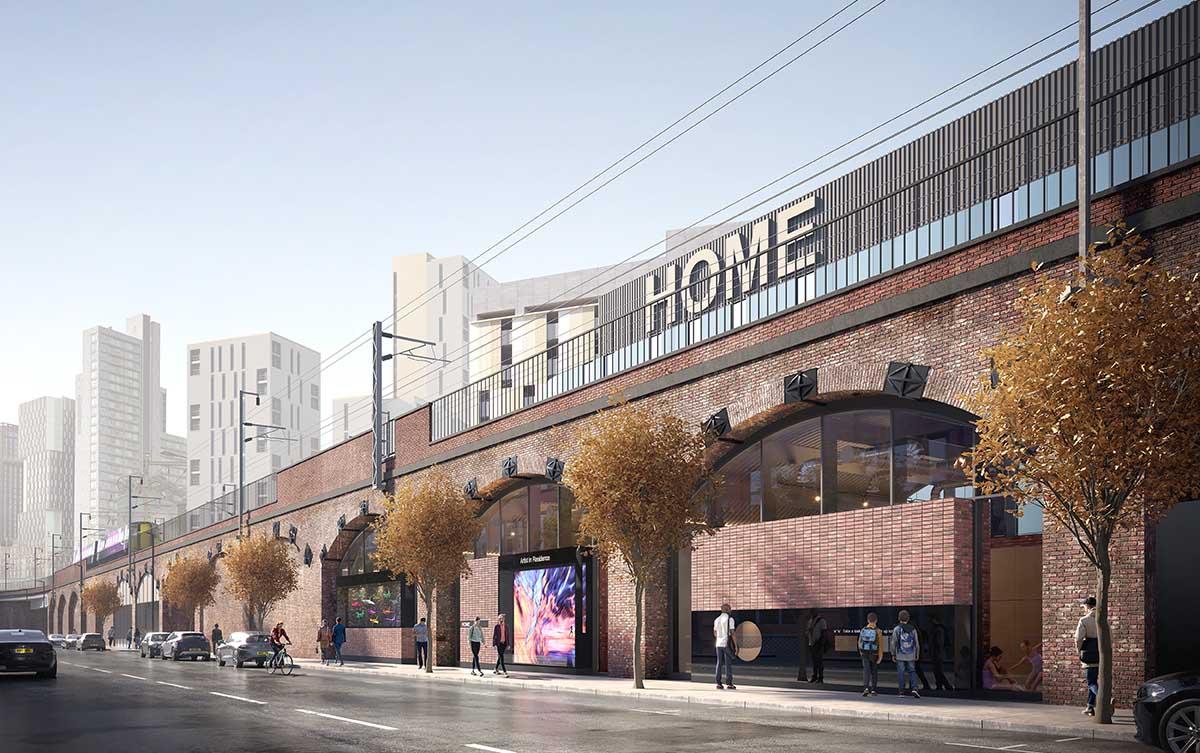 Robertson construction renovating the Home Arches heritage asset in manchester to transform into a creative space for artists