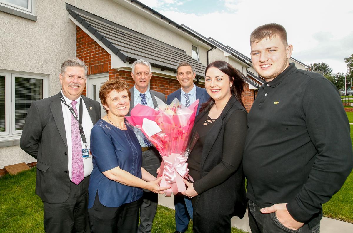 Methil Brae council housing handover