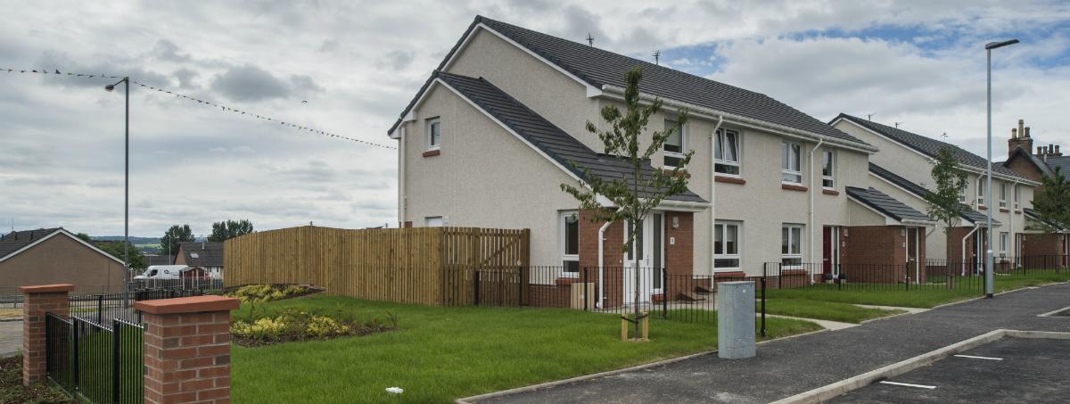 Affordable housing in Tannochside, North Lanarkshire