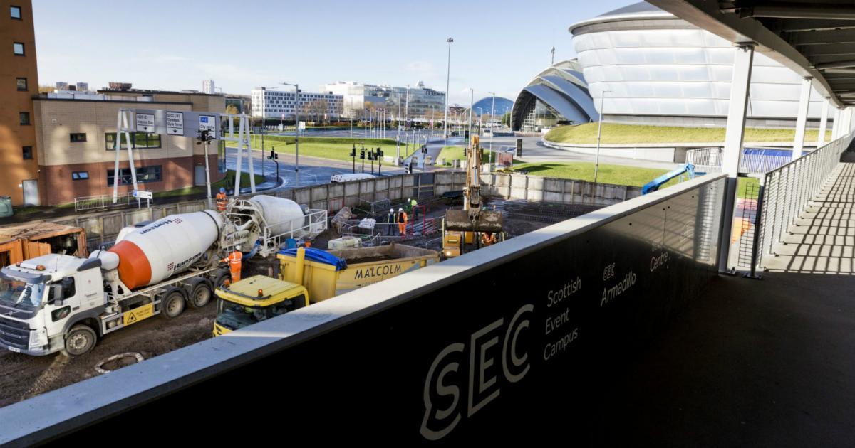 Main contractor Robertson construction of two hotels near SEC SSE Hydro