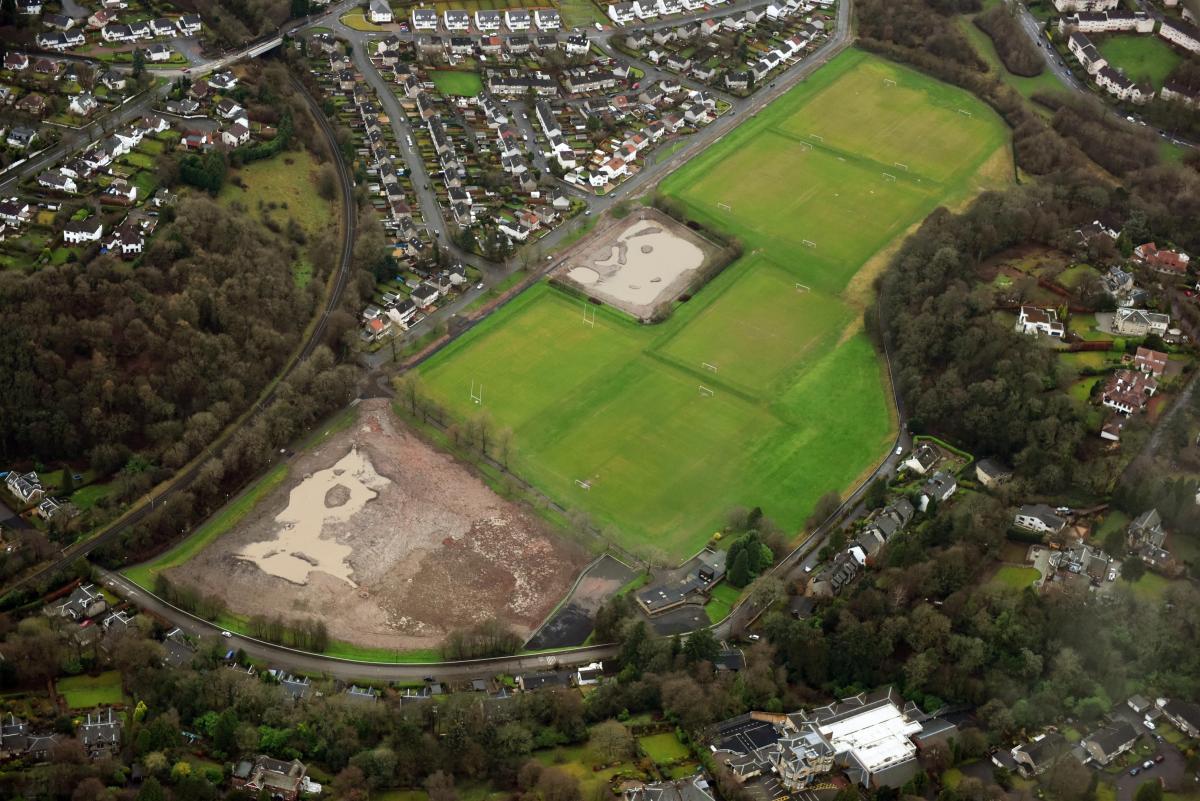 Colquhoun Park work in progress