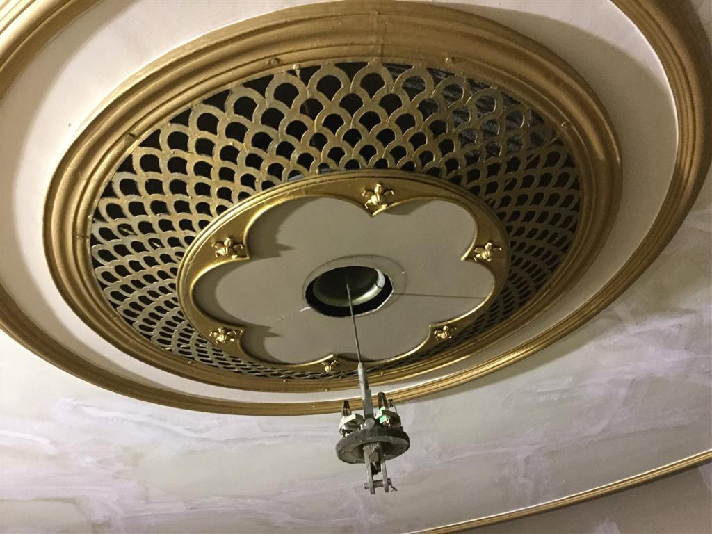 Perth Theatre high level decoration works