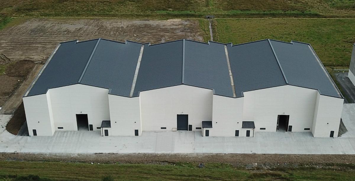 Bruichladdich Bonded Warehouse construction by Robertson