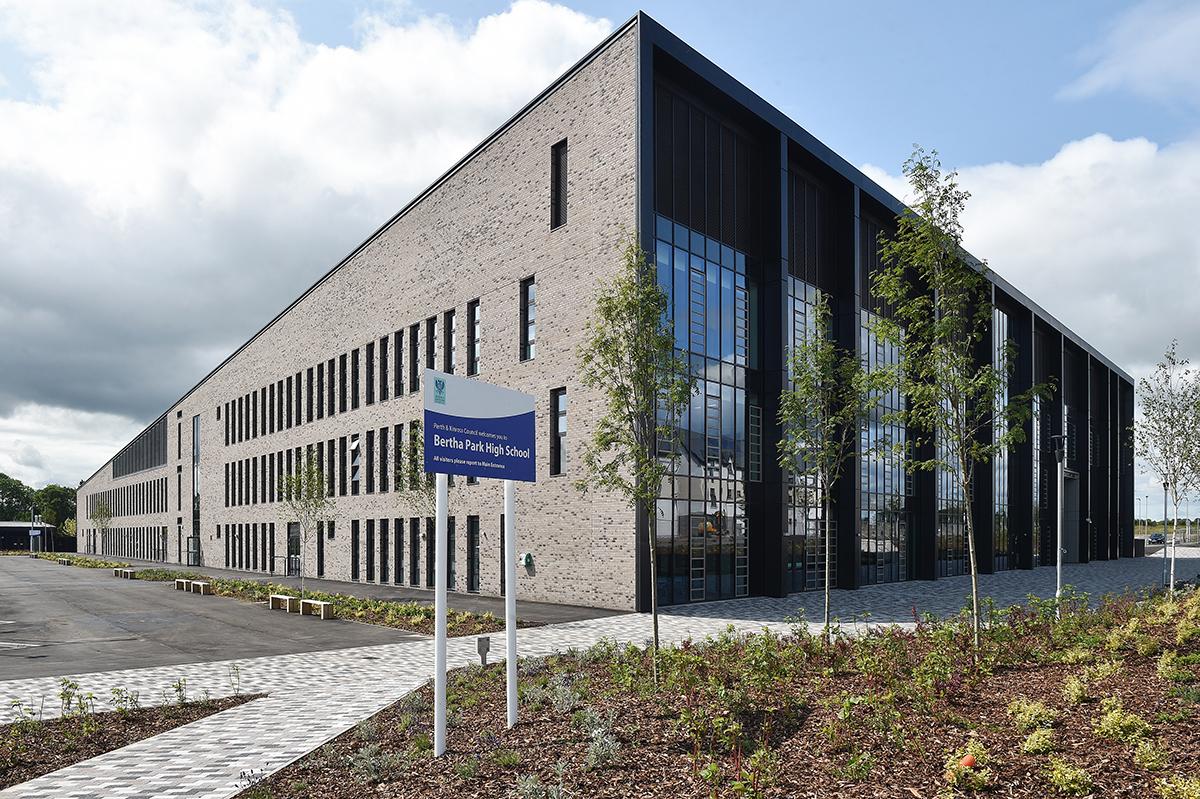 Robertson construction, civil engineering and partnerships delivered Bertha Park high school in Perth