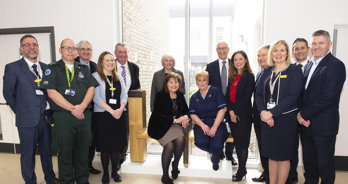 Robertson Construction Central East opening Stirling Health and Care Village