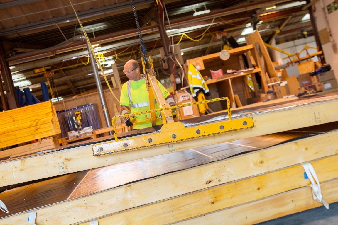 Robertson Timber Engineering employee at work